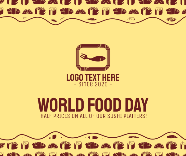 World Food Day for Seafood Restaurant Facebook Post Design Image Preview
