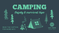 Cozy Campsite Facebook Event Cover Image Preview