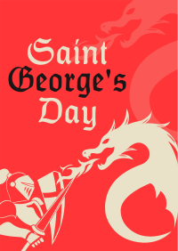 Saint George's Celebration Poster Image Preview