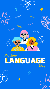 Mother Language Celebration TikTok video Image Preview