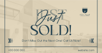 Minimalist Sold Property Facebook Ad Image Preview