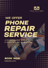 Trusted Phone Repair Flyer Design