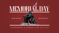 Solemn Memorial Day Animation Image Preview