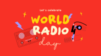 World Radio Day Facebook event cover Image Preview