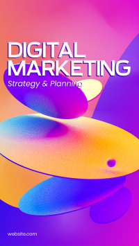 Digital Marketing Strategy Instagram Story Design
