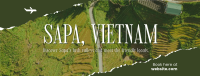 Vietnam Rice Terraces Facebook Cover Design
