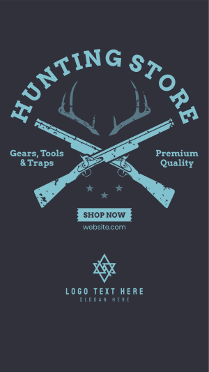 Hunting Gears Facebook story Image Preview