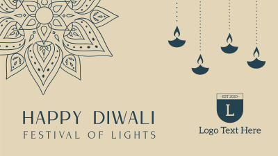 Diwali Celebration Facebook event cover
