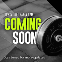 Stay Tuned Fitness Gym Teaser Linkedin Post Image Preview