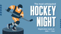 Winter Ice Hockey Animation Preview