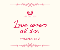 Love Covers Facebook Post Design