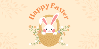 Modern Easter Bunny Twitter post Image Preview