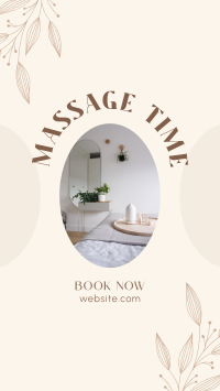 Chic Massage Facebook story Image Preview