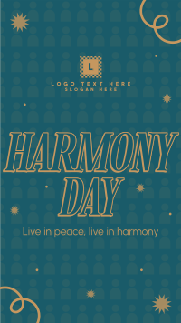 Diverse Harmony Day  YouTube Short Design