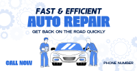 Professional Mechanic Service Facebook Ad Design