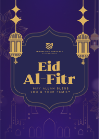 Eid Al-Fitr Celebration Flyer Image Preview