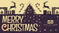 Festive Christmas Greeting Animation Preview