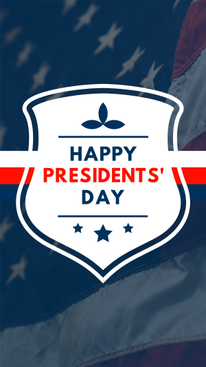 Presidents Day Badge Facebook story Image Preview