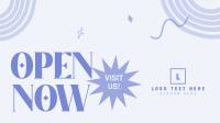 Organic Shapes Open Now Facebook event cover Image Preview