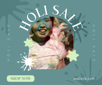 Holi Sale Facebook post Image Preview
