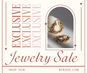 Earrings Exclusive Sale Facebook post Image Preview