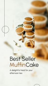 Best Seller Muffin Instagram Story Design