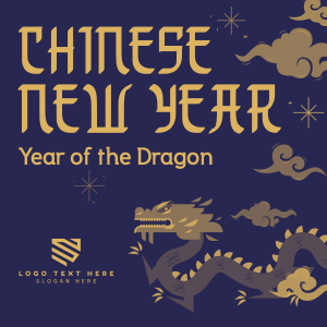 Year of the Dragon  Instagram post Image Preview
