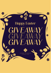 Blessed Easter Giveaway Flyer Image Preview