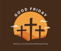 Good Friday Badge Facebook post Image Preview