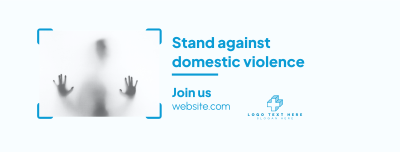 Domestic Violence Advocacy Facebook cover Image Preview