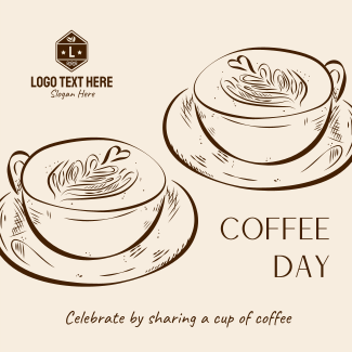 Coffee Day Latte  Instagram post