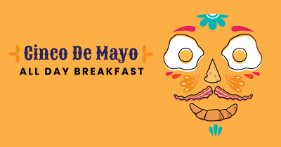 Cinco De Mayo Breakfast Facebook ad Image Preview