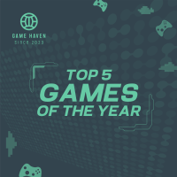 Top games of the year Instagram Post Image Preview