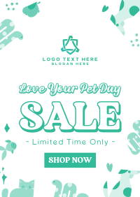 Love Your Pet Day Sale Poster Image Preview