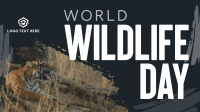 Wildlife Conservation Facebook Event Cover Design