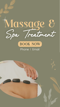 Massage and Spa Wellness TikTok video Image Preview
