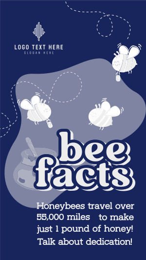 Honey Bee Facts Facebook story Image Preview