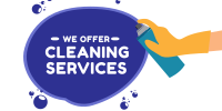 We Offer Cleaning Services Twitter post Image Preview