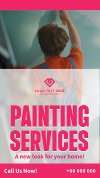 Painting Services TikTok video Image Preview