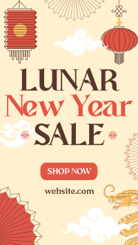 Lunar New Year Sale Facebook story Image Preview