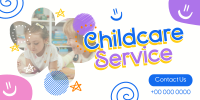 Doodle Childcare Service Twitter post Image Preview