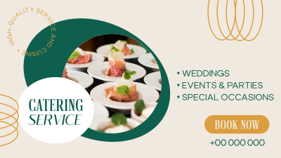 Classy Catering Service Facebook event cover Image Preview