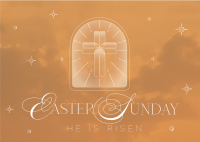 Holy Easter Postcard Image Preview