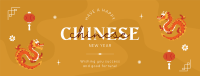 Chinese Zodiac Dragon Facebook cover Image Preview