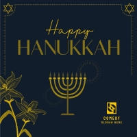 Hanukkah Lilies Instagram post Image Preview