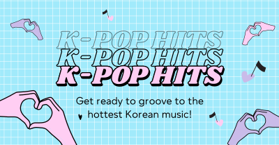 Korean Music Facebook ad Image Preview