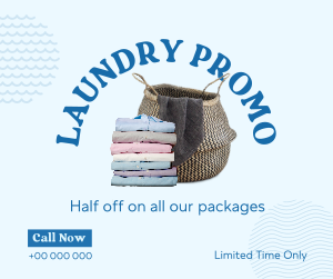 Laundry Delivery Promo Facebook post Image Preview