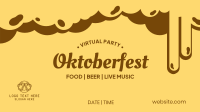 Virtual Oktoberfest Facebook event cover Image Preview