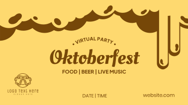 Virtual Oktoberfest Facebook event cover
