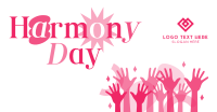 Simple Harmony Day Facebook Ad Design